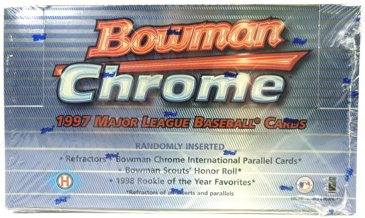 1997 Bowman Chrome Baseball Hobby Box (Reed Buy)