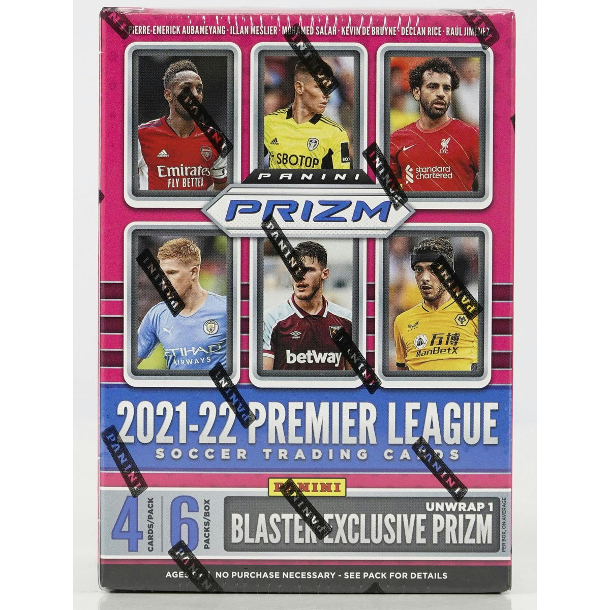 2021/22 Panini Prizm Premier League EPL Soccer Blaster Box
