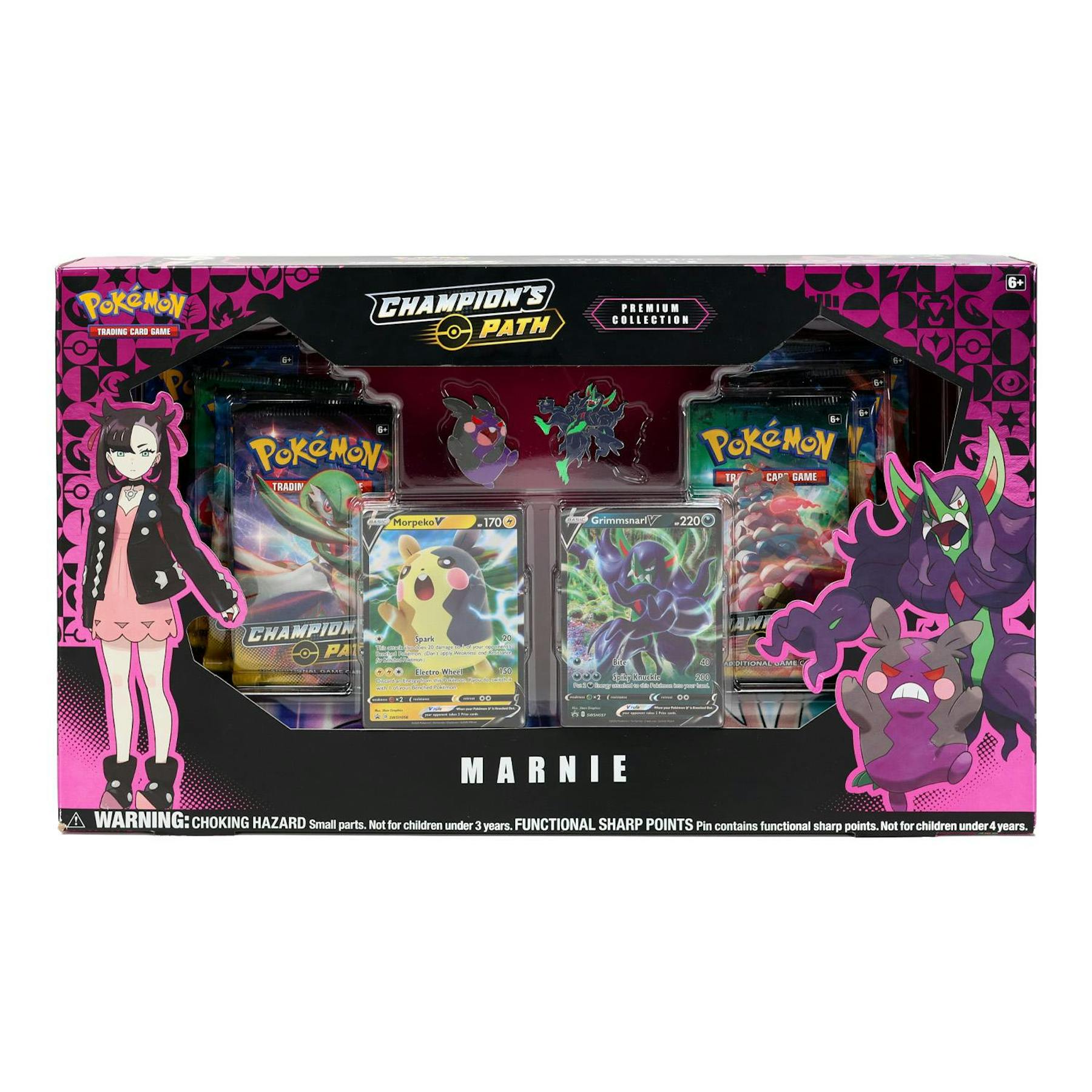 Pokemon Champion's Path Premium Collection Marnie Box