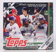 2019 Topps Holiday Baseball Mega Box (Reed Buy)