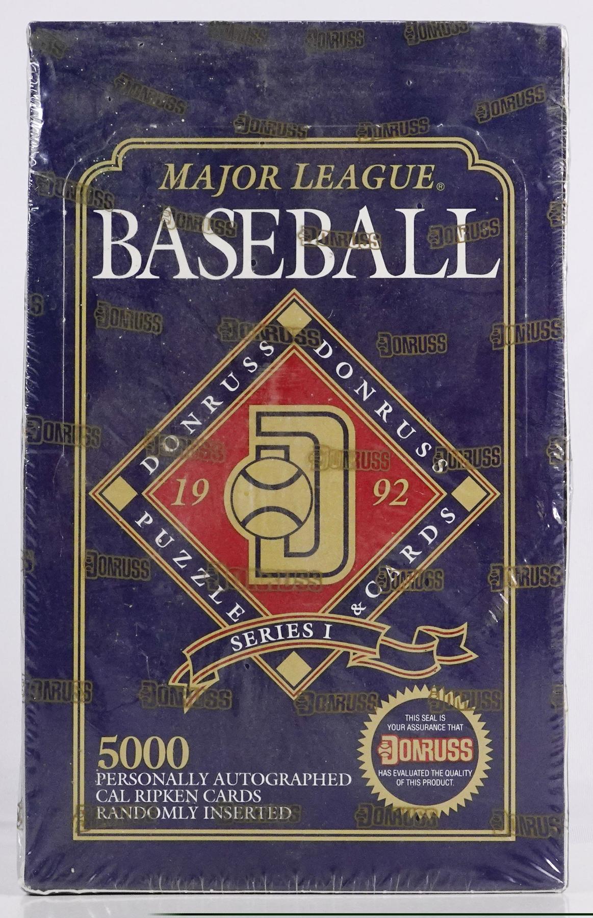 1992 Donruss Series 1 Baseball Hobby Box