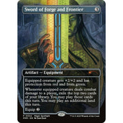 Magic the Gathering Spotlight Promo Sword of Forge and Frontier Borderless NEAR MINT NM