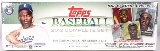 2013 Topps Factory Set Baseball Hobby (Box) (Jackie Robinson Edition) (Reed Buy)