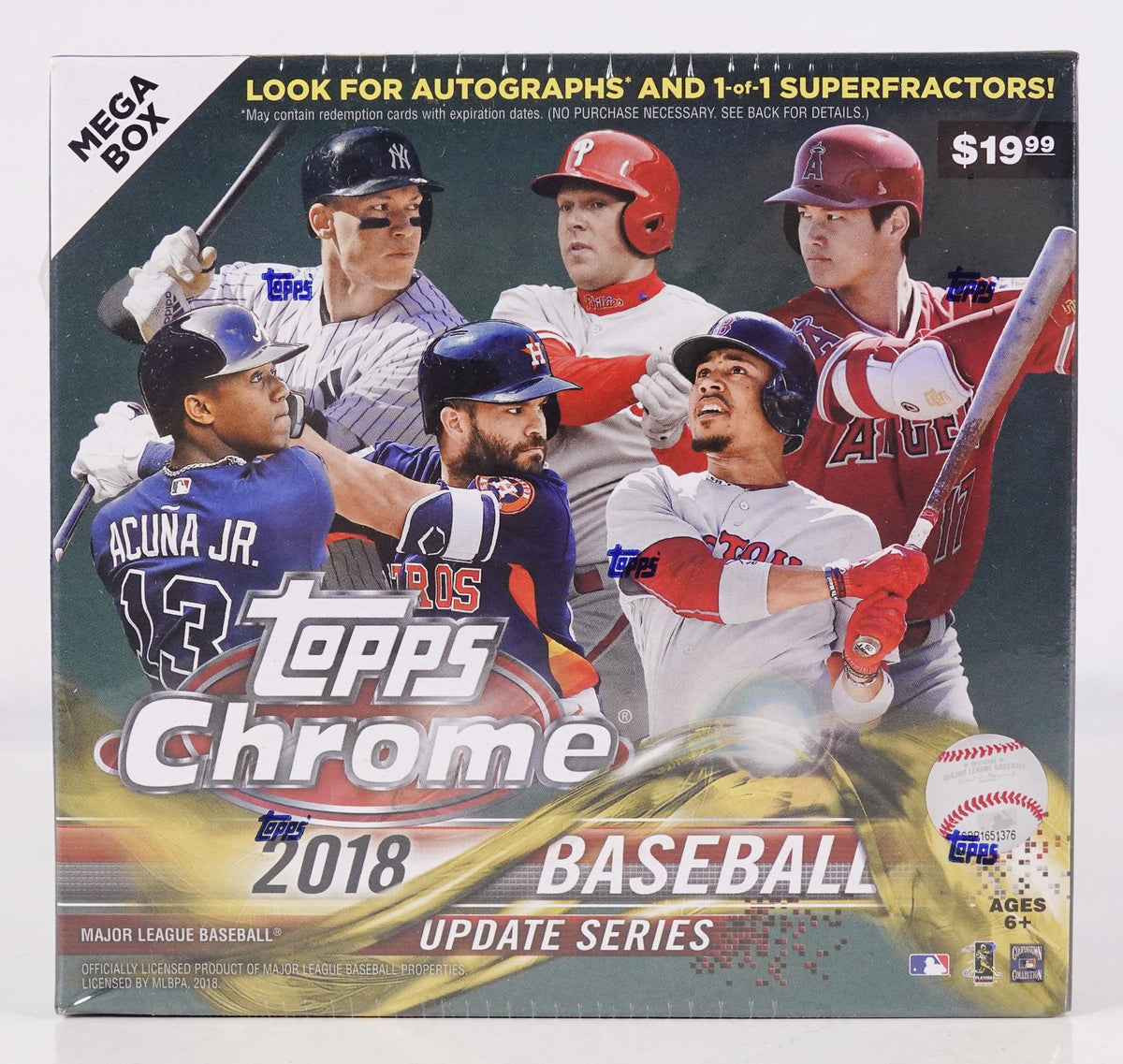 2018 Topps Chrome Update Baseball Mega Box (Reed Buy)
