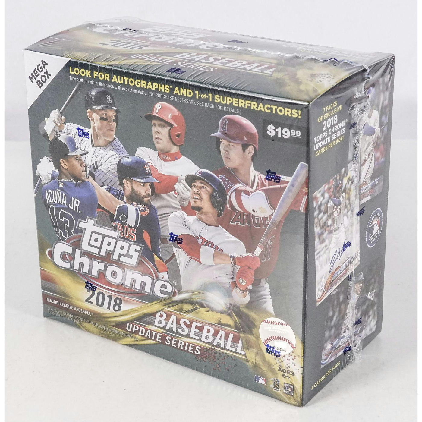 2018 Topps Chrome Update Baseball Mega Box (Reed Buy)