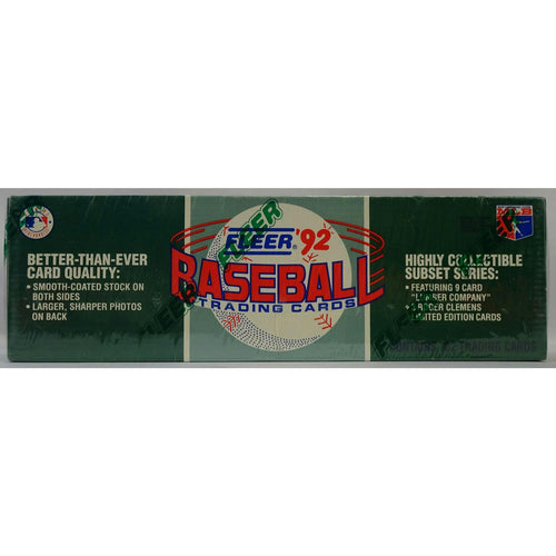 1992 Fleer Baseball Factory Set (Lumber Company) (Reed Buy)