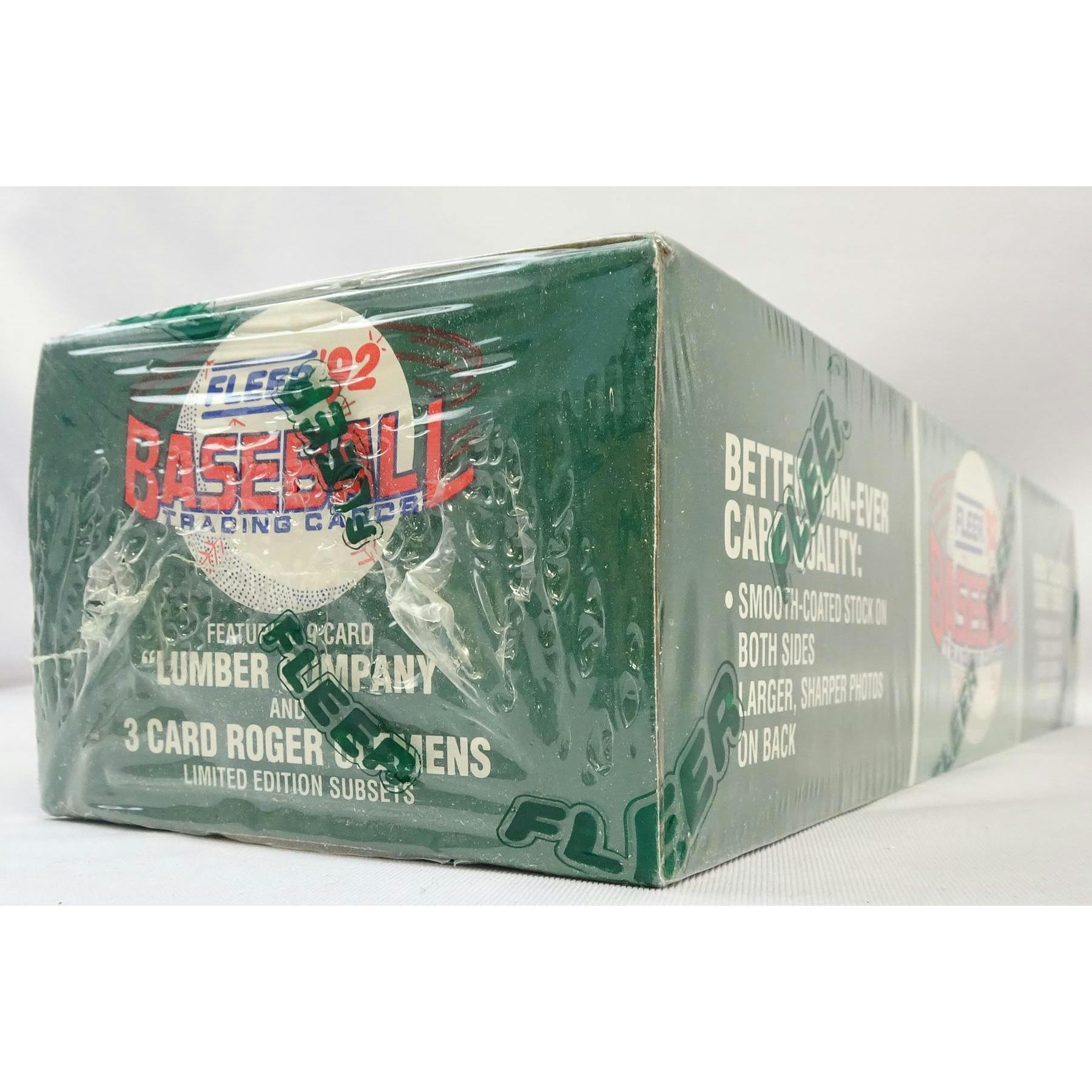 1992 Fleer Baseball Factory Set (Lumber Company) (Reed Buy)