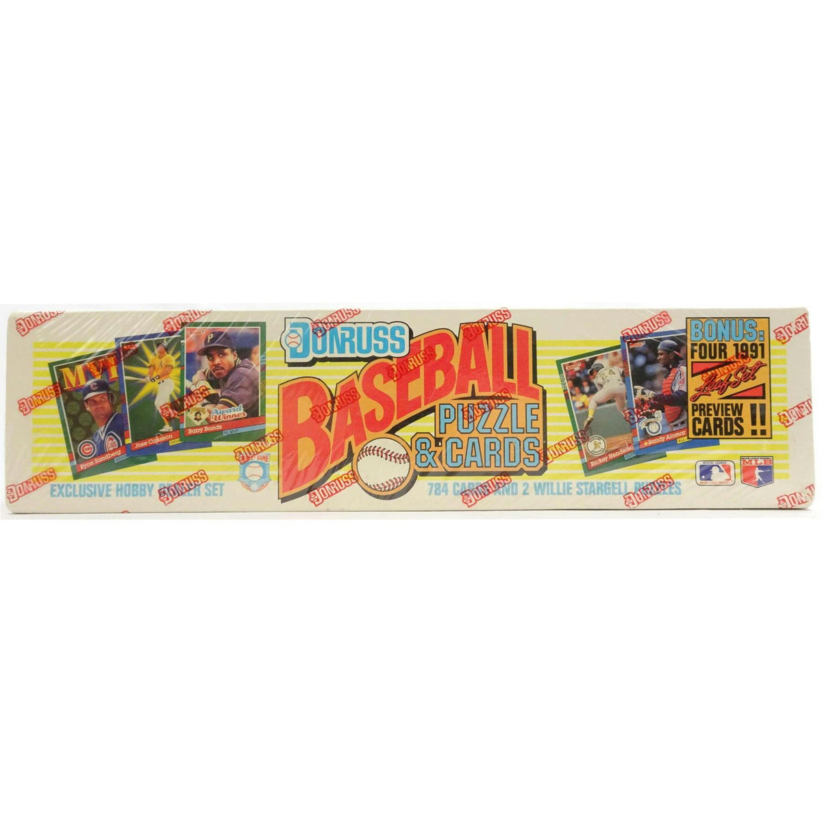 1991 Donruss Baseball Factory Set (Leaf Preview) (Reed Buy)