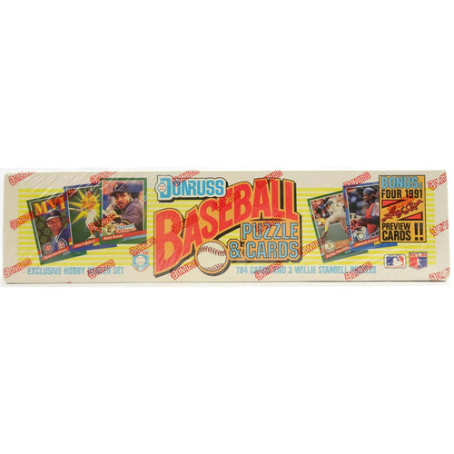 1991 Donruss Baseball Factory Set (Leaf Preview) (Reed Buy)