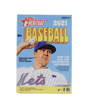 2021 Topps Heritage Baseball 8-Pack Blaster Box