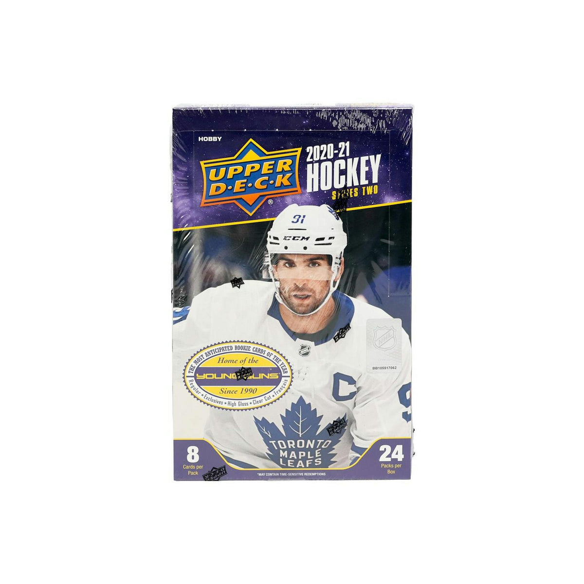2020/21 Upper Deck Series 2 Hockey Hobby Box