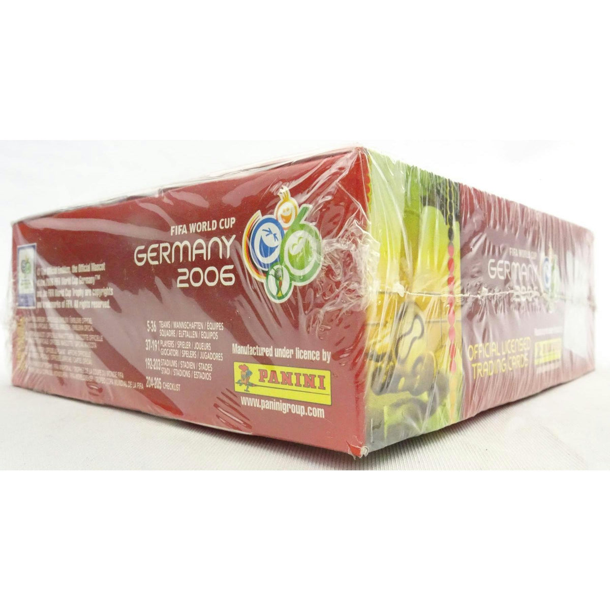 2006 Panini FIFA World Cup Germany Soccer Hobby Box (Reed Buy) 1st Messi WC Card!