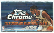 1999/00 Topps Chrome Basketball Hobby Box (Reed Buy)