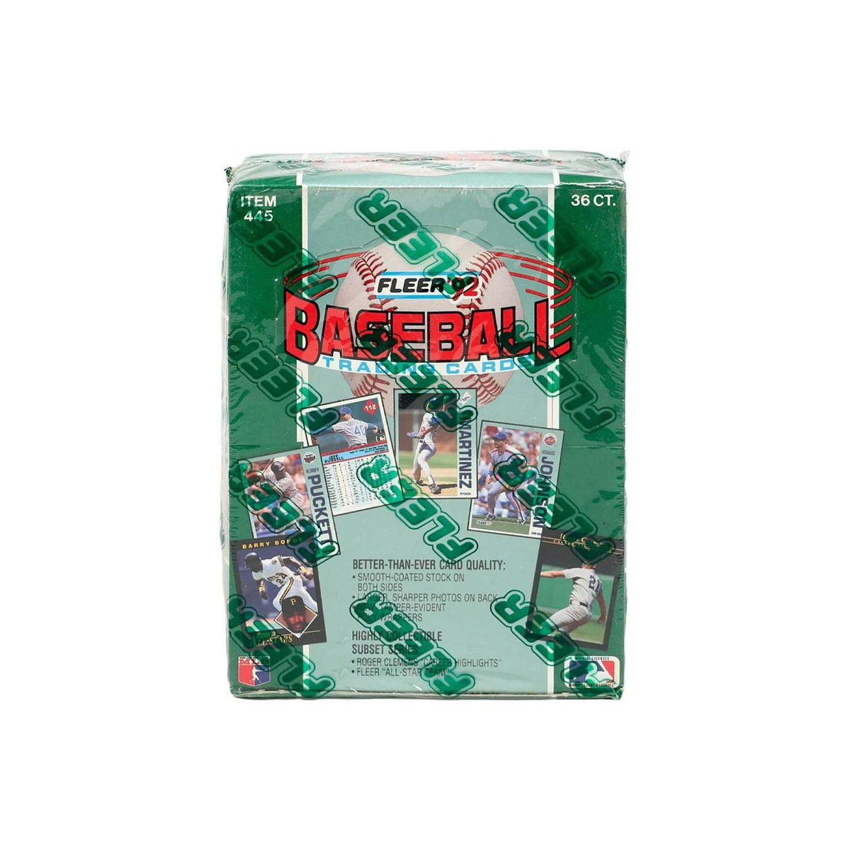 1992 Fleer Baseball Wax Box