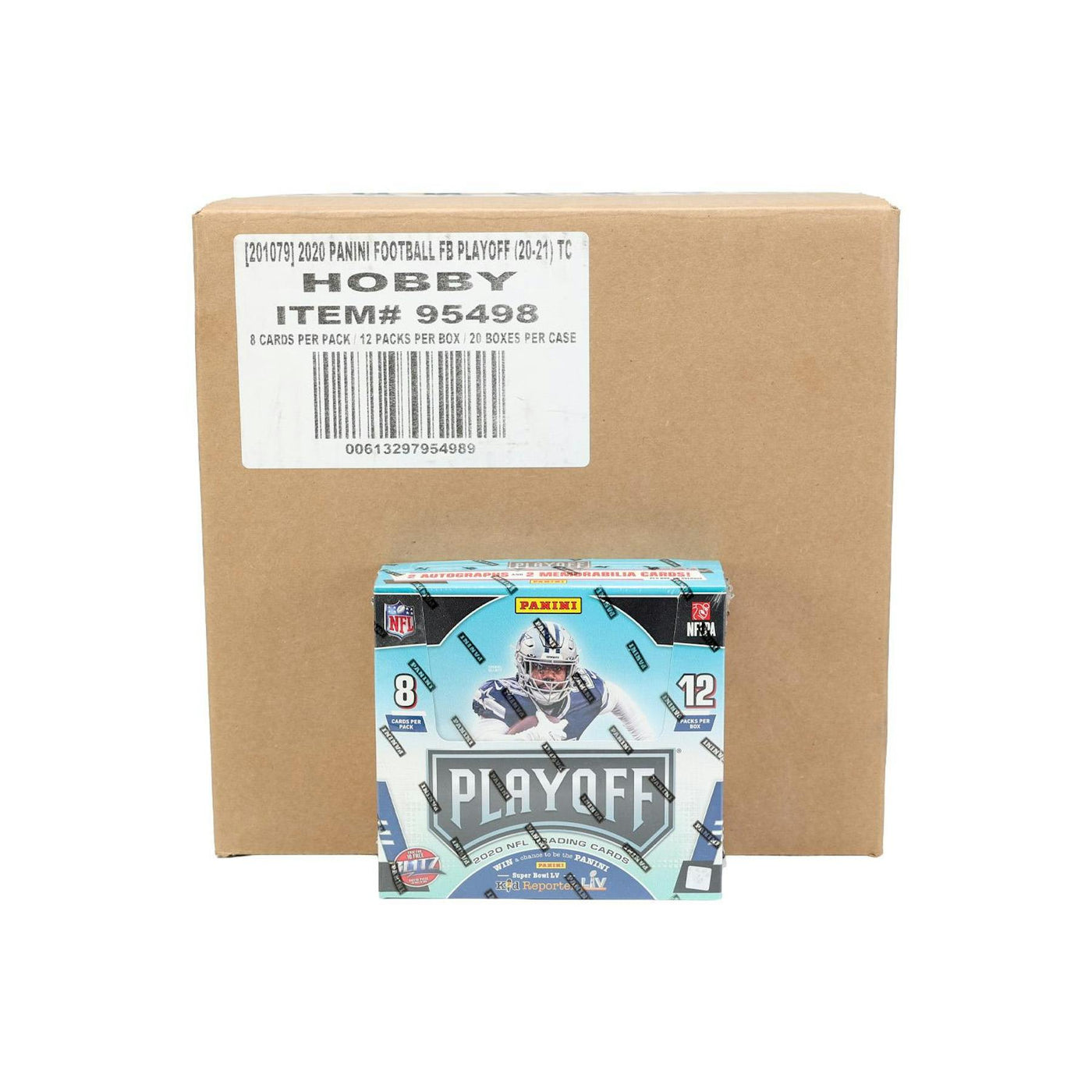 2020 Panini Playoff Football Hobby 20-Box Case