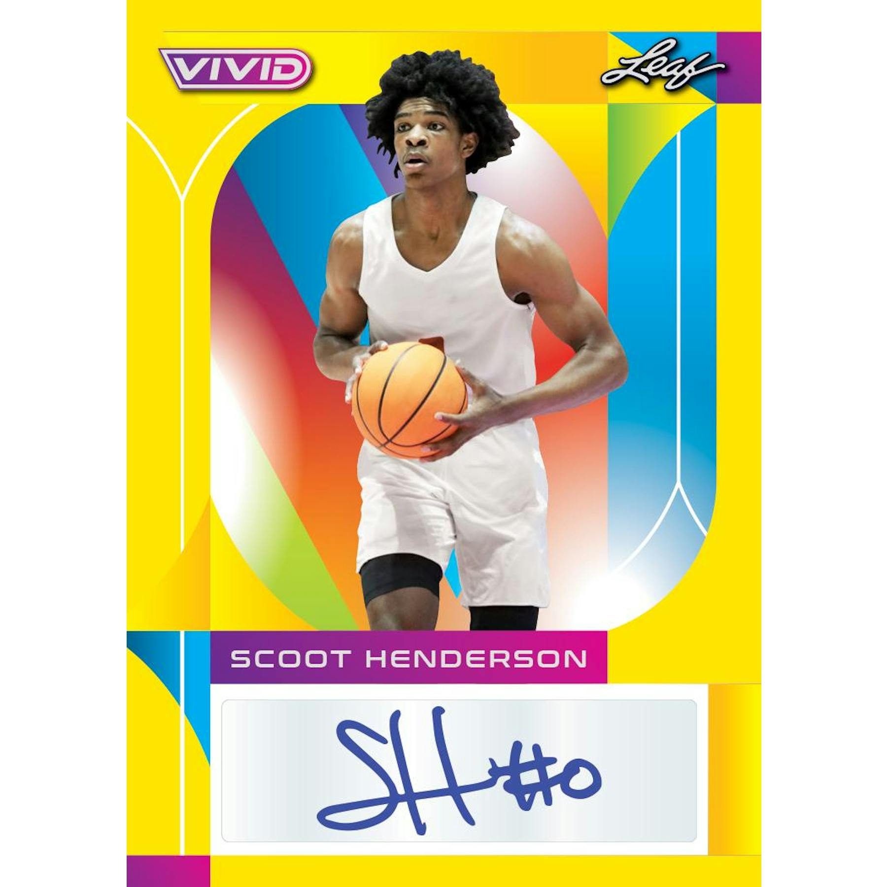 2022/23 Leaf Vivid Basketball Hobby Box (Reed Buy)