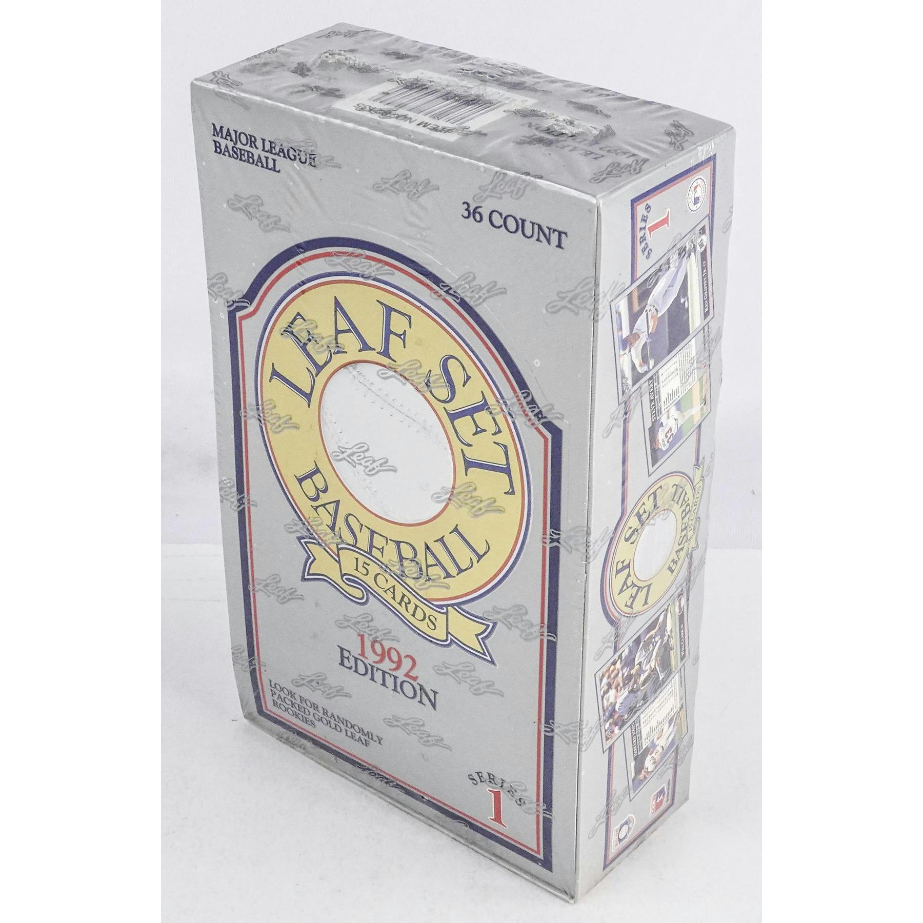 1992 Leaf Series 1 Baseball Wax Box