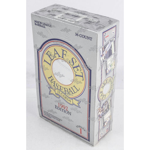 1992 Leaf Series 1 Baseball Wax Box