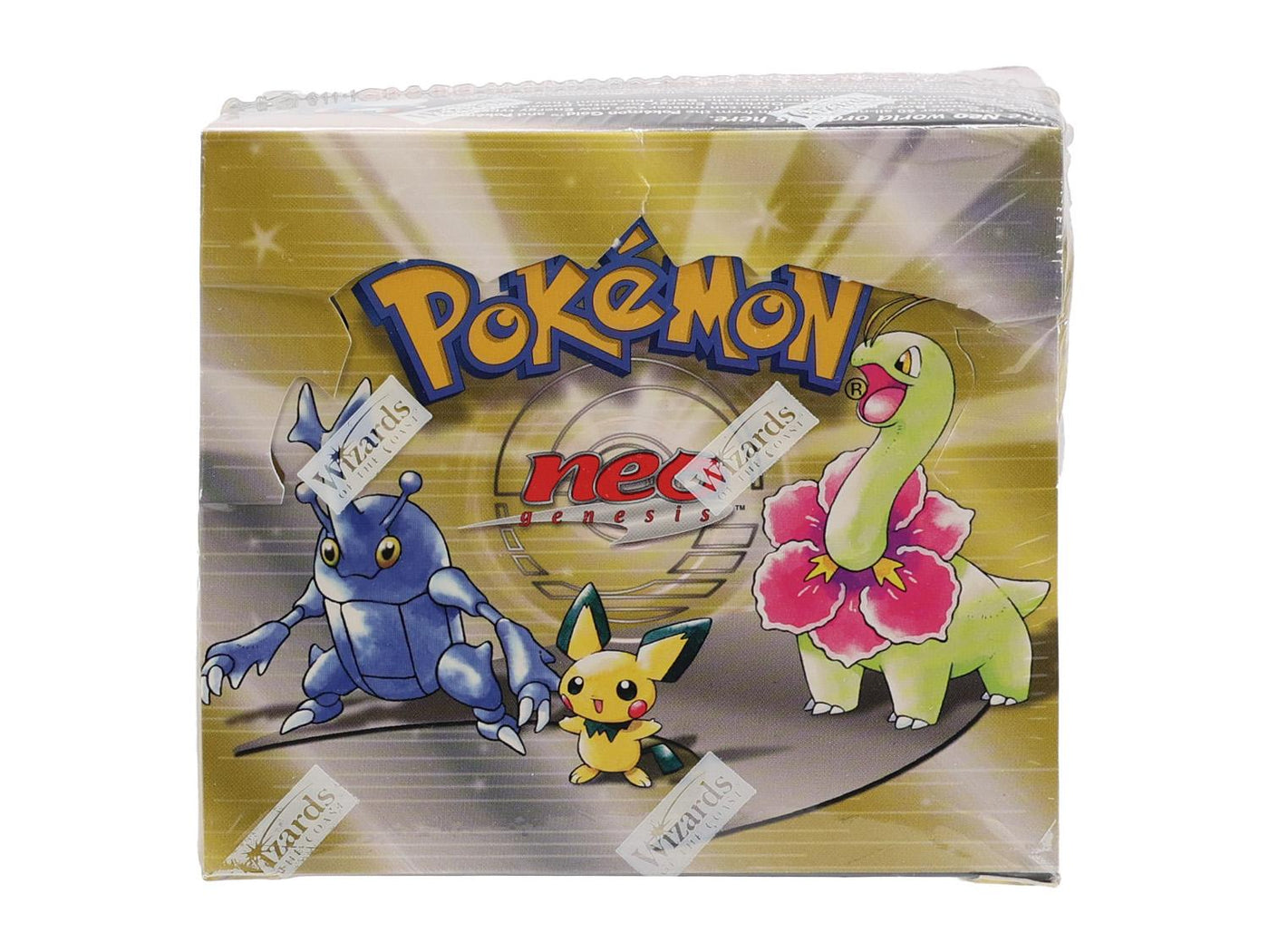 Pokemon Neo 1 Genesis Unlimited Booster Box WOTC (EX-MT)