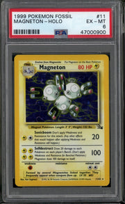 Pokemon Fossil Magneton 11/62 PSA 6