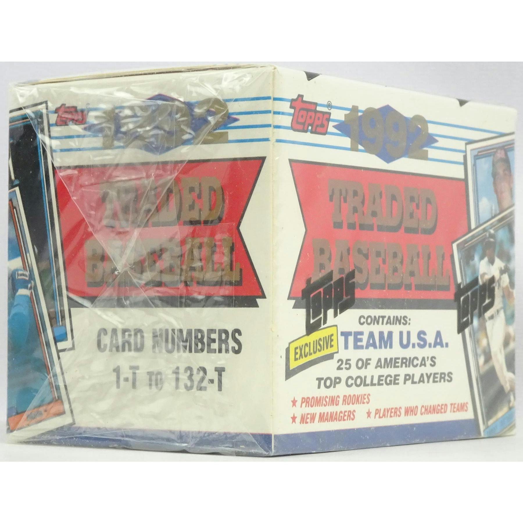 1992 Topps Traded & Rookies Baseball Factory Set (Reed Buy)