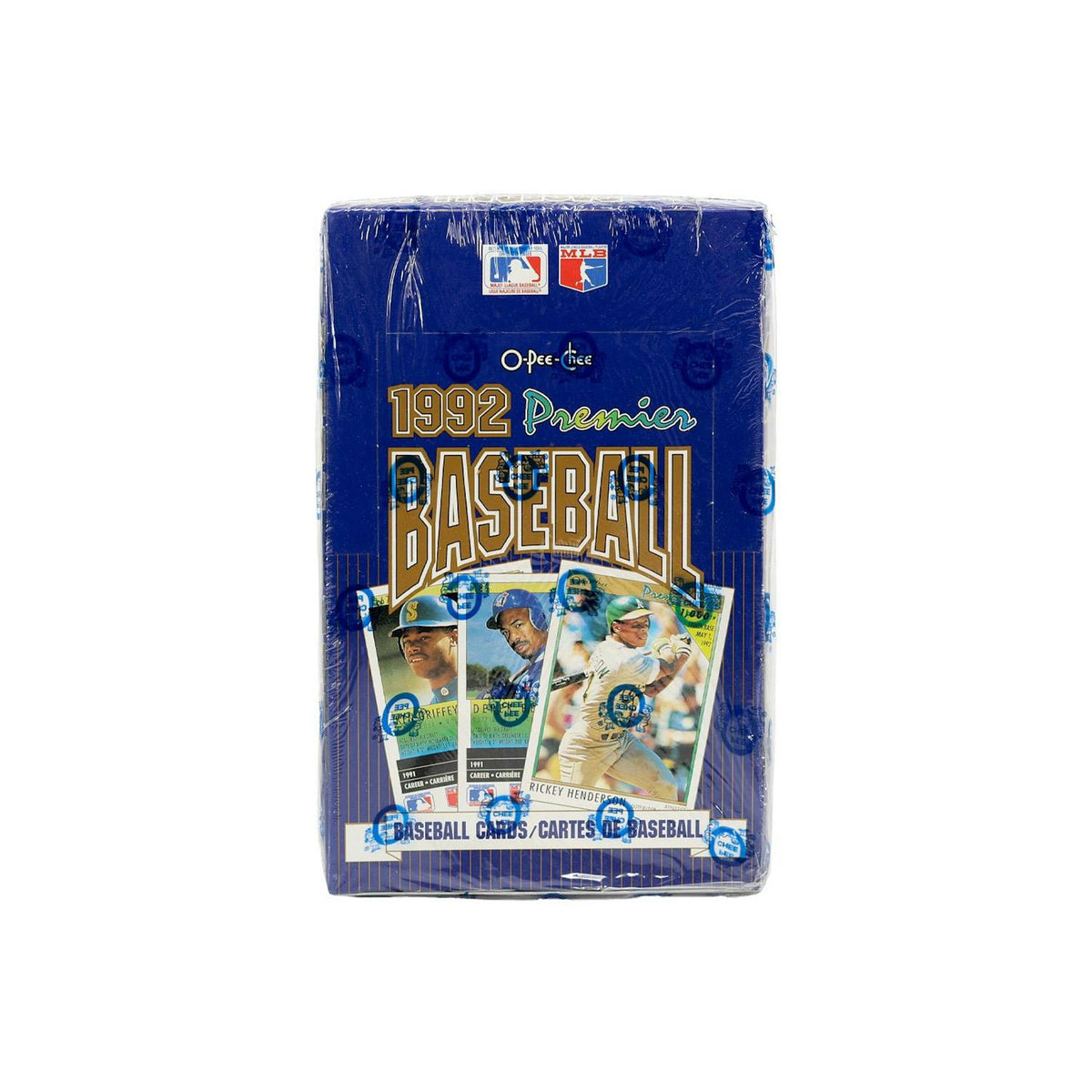 1992 O-Pee-Chee Premier Baseball Wax Box