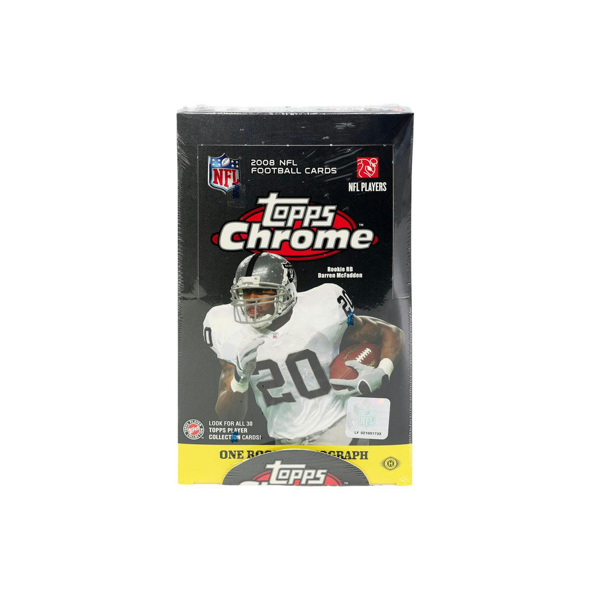 2008 Topps Chrome Football Hobby Box