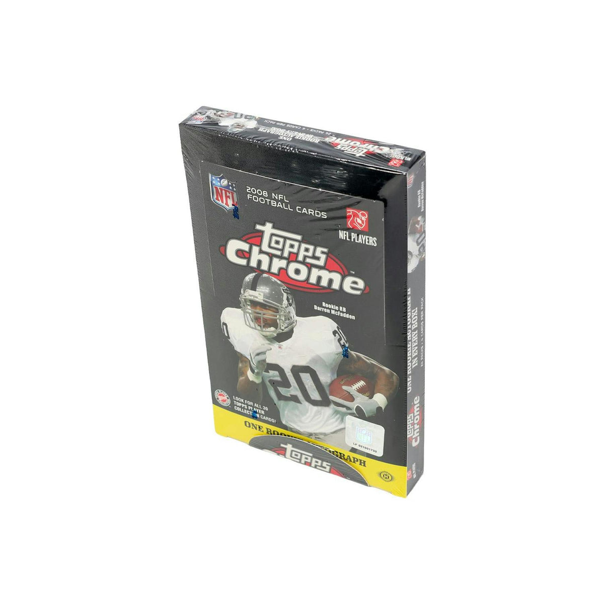2008 Topps Chrome Football Hobby Box