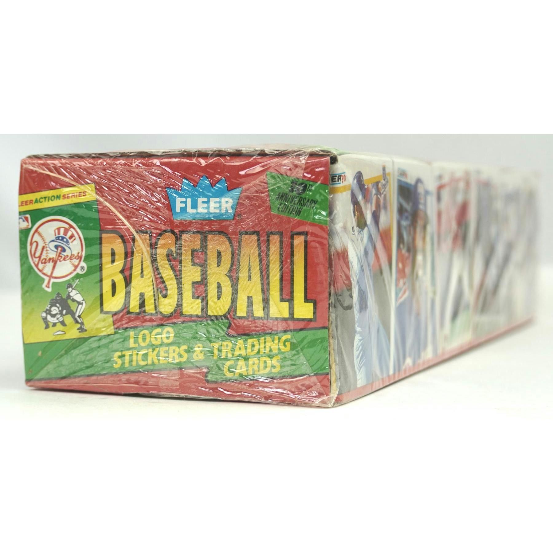 1990 Fleer Baseball Factory Set (Christmas) (Reed Buy)