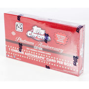 2021 Topps Chrome Platinum Anniversary Baseball Hobby Box (Reed Buy)