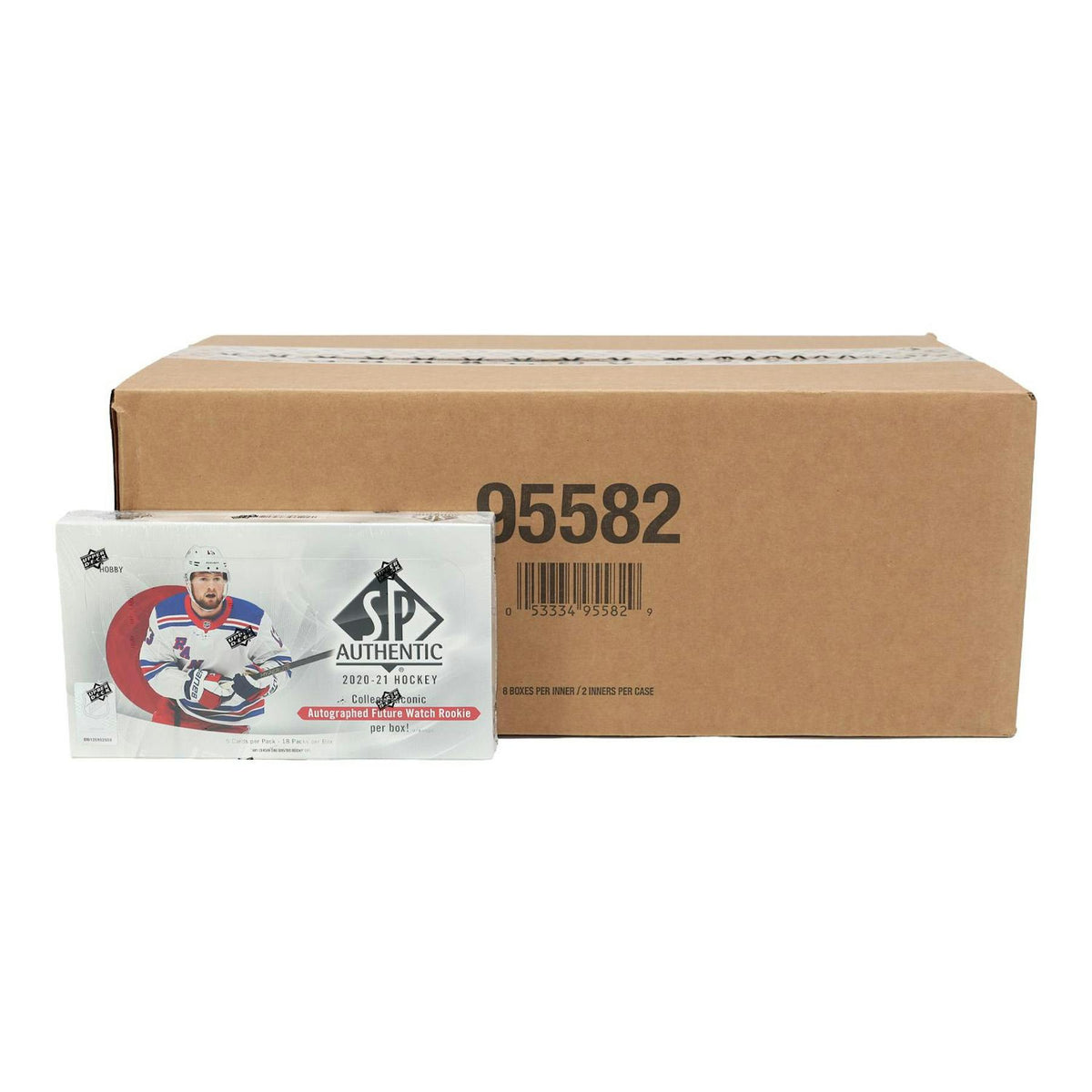 2020/21 Upper Deck SP Authentic Hockey Hobby 16-Box Case