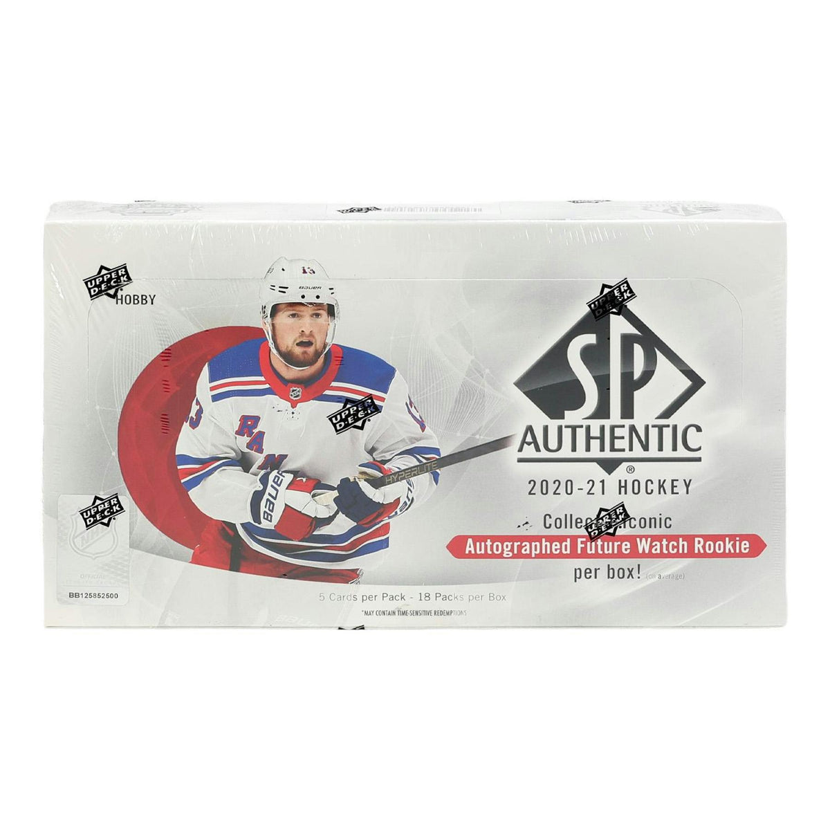 2020/21 Upper Deck SP Authentic Hockey Hobby 16-Box Case