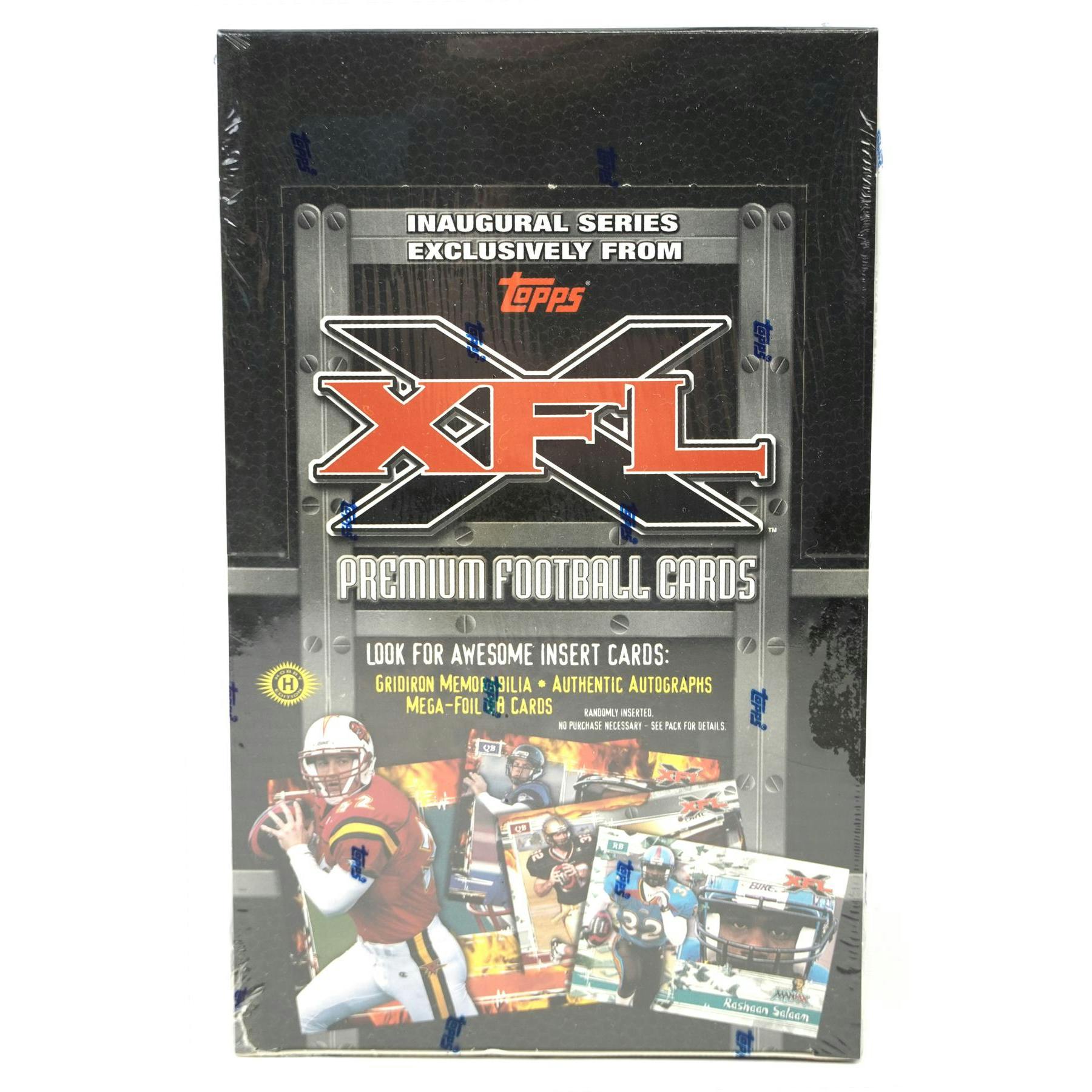 2001 Topps XFL Football Hobby Box (Reed Buy)