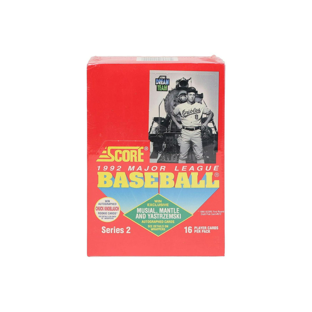1992 Score Series 2 Baseball Wax Box