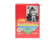 1992 Score Series 2 Baseball Wax Box