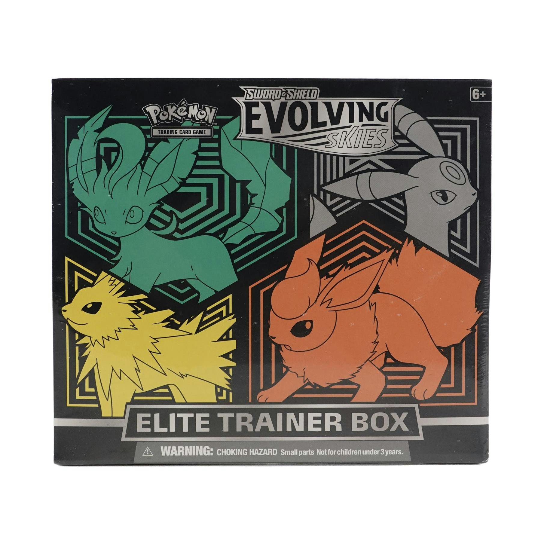 Pokemon Sword & Shield: Evolving Skies Elite Trainer Box - Yellow/Green