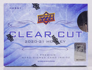 2020/21 Upper Deck Clear Cut Hockey Hobby Box