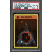 Pokemon Energize Your Game League Promo Fighting Energy PSA 8