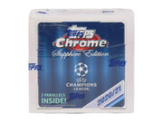 2020/21 Topps UEFA Champions League Chrome Sapphire Soccer Hobby Box