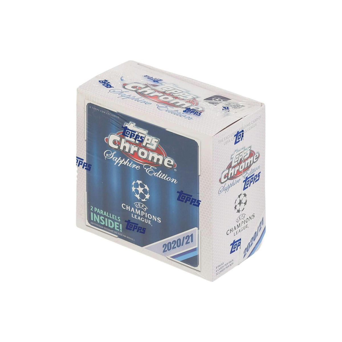2020/21 Topps UEFA Champions League Chrome Sapphire Soccer Hobby Box
