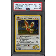 Pokemon Gym Heroes Lt. Surge's Fearow 7/132 PSA 6