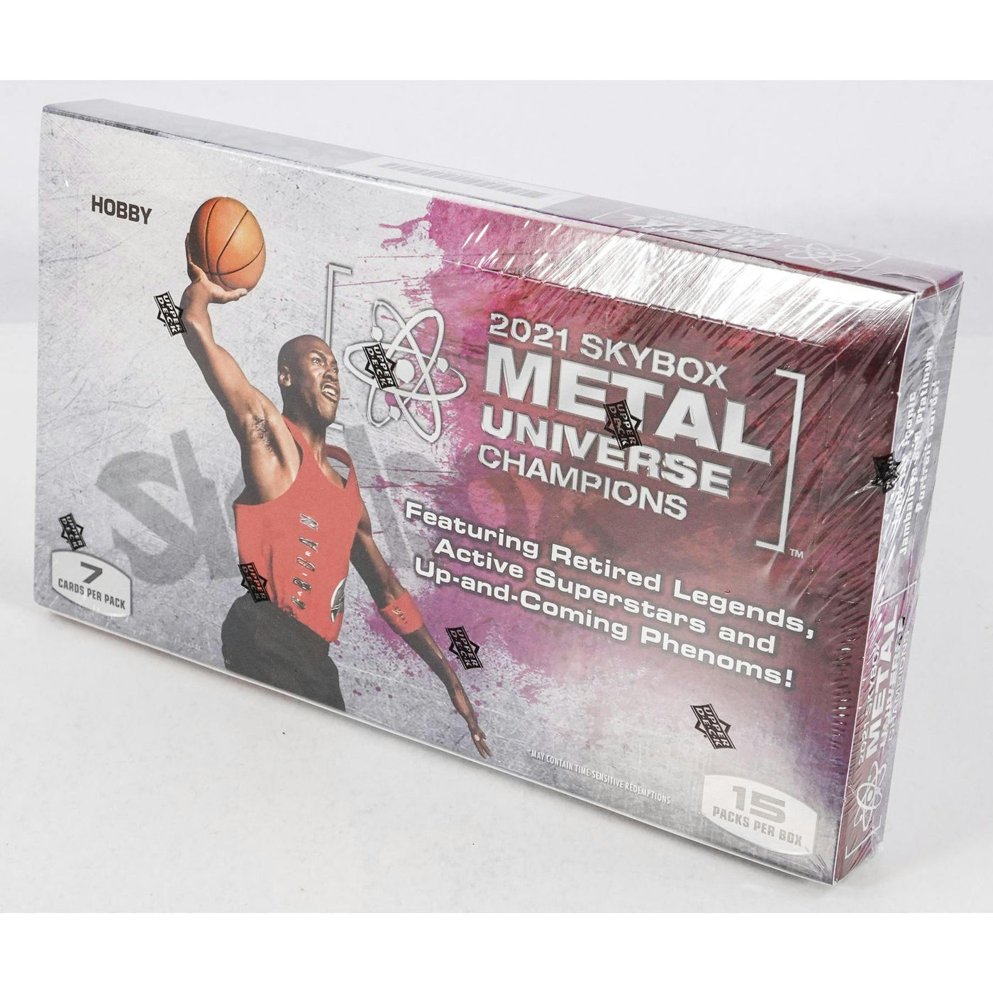 2021 Upper Deck Skybox Metal Universe Champions Hobby 16-Box Case