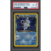 Pokemon Team Rocket Dark Blastoise 3/82 PSA 6