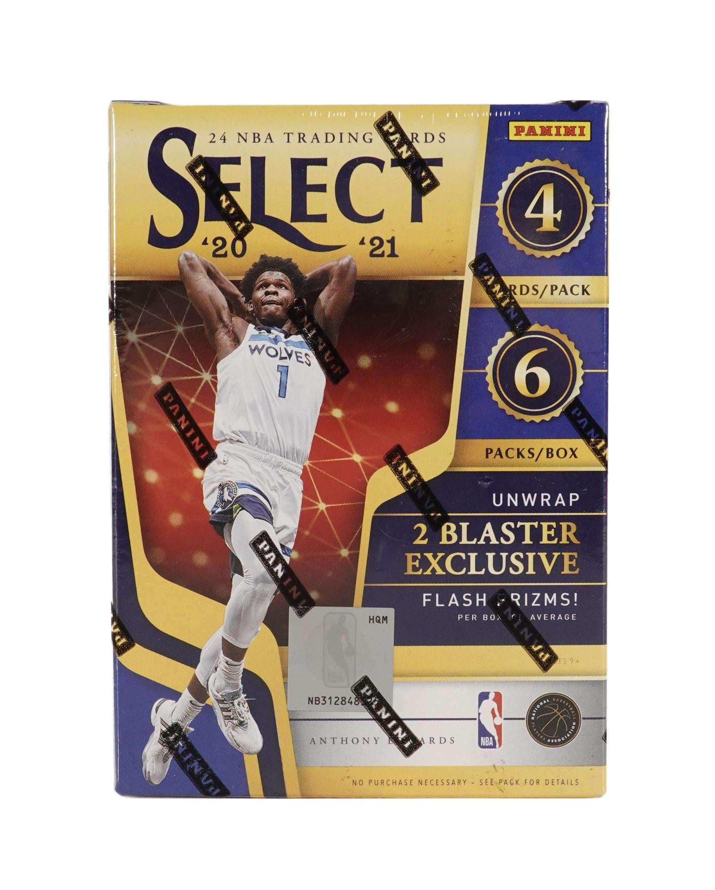 2020/21 Panini Select Basketball Blaster Box (Flash Prizms!) (Reed Buy)