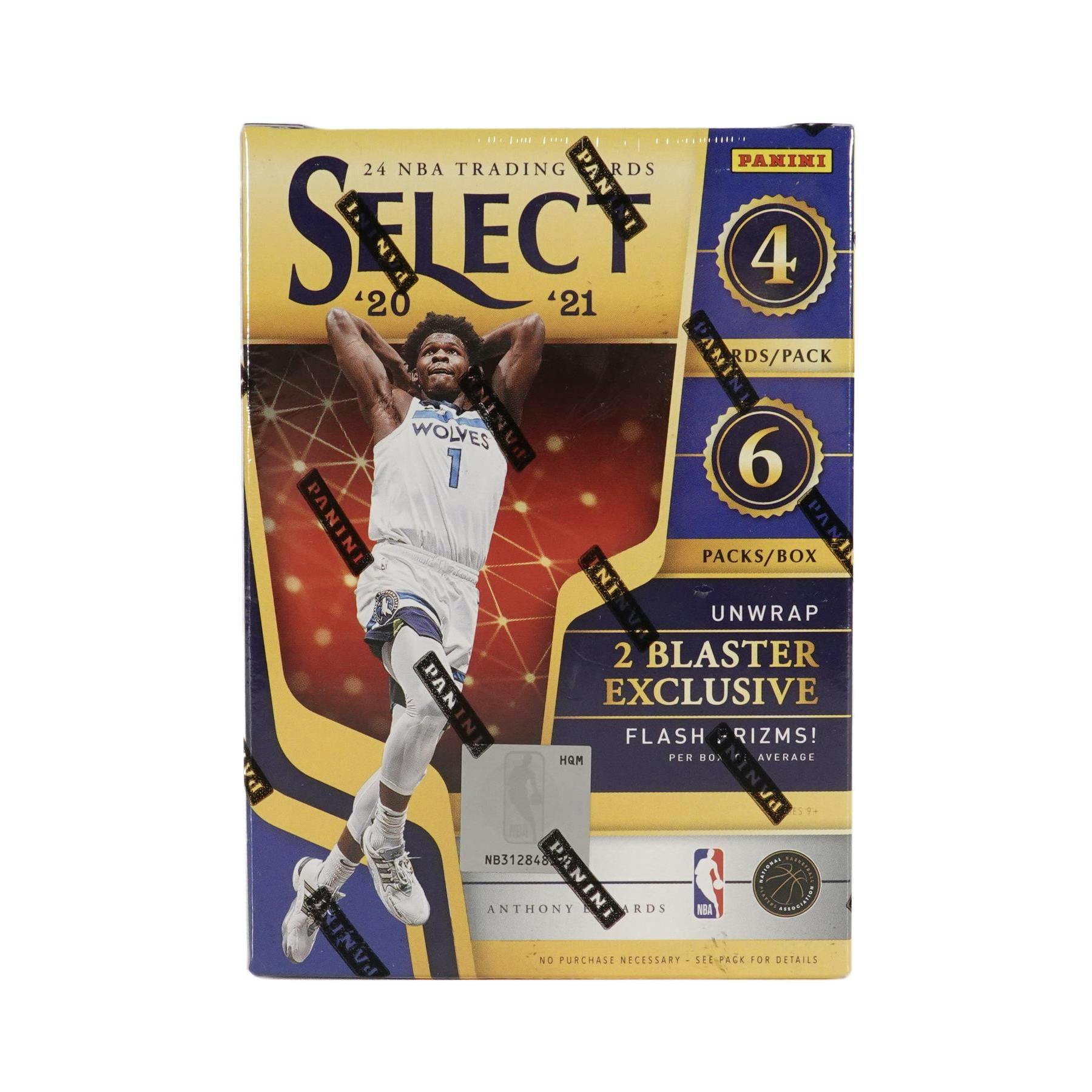 2020/21 Panini Select Basketball Blaster Box (Flash Prizms!) (Reed Buy)