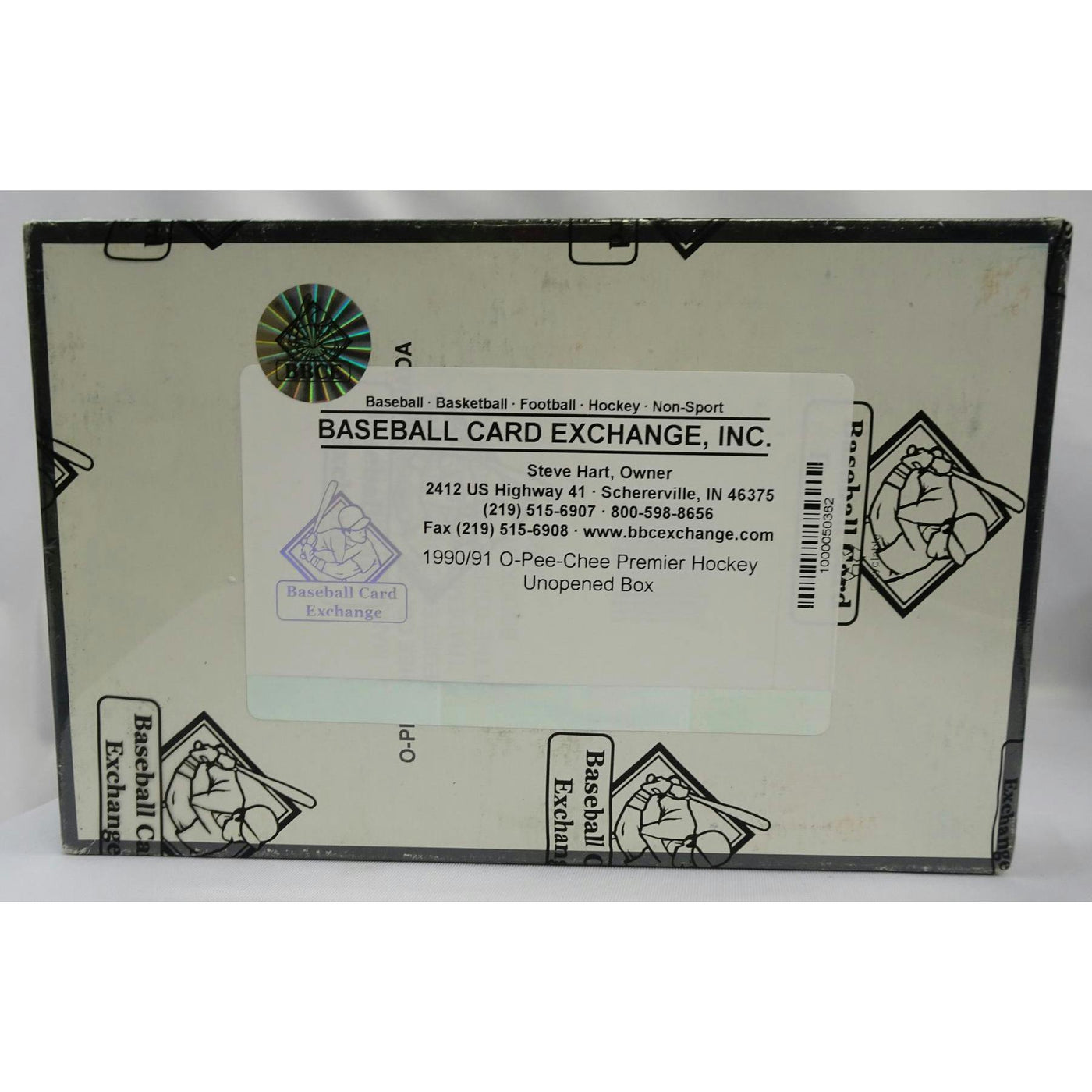 1990/91 O-Pee-Chee Premier Hockey Hobby Box (BBCE) (Reed Buy)