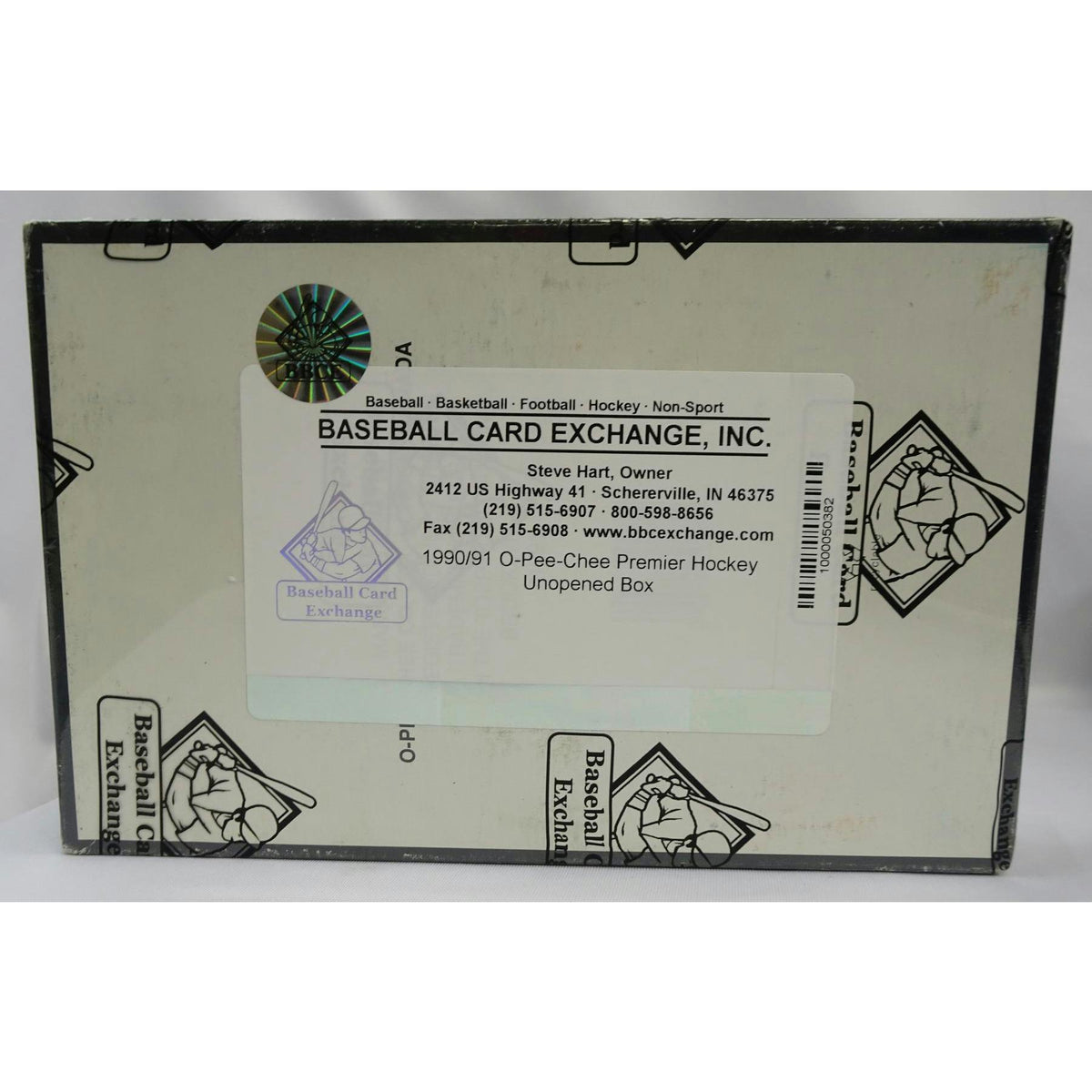 1990/91 O-Pee-Chee Premier Hockey Hobby Box (BBCE) (Reed Buy)