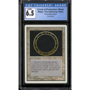 Magic the Gathering Unlimited Circle of Protection: Black CGC 6.5