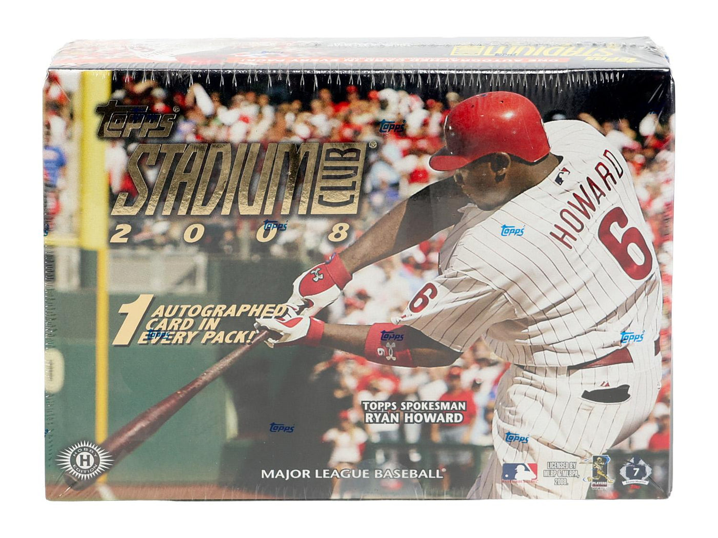 2008 Topps Stadium Club Baseball Hobby Box