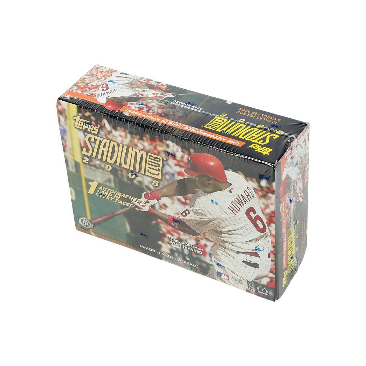 2008 Topps Stadium Club Baseball Hobby Box